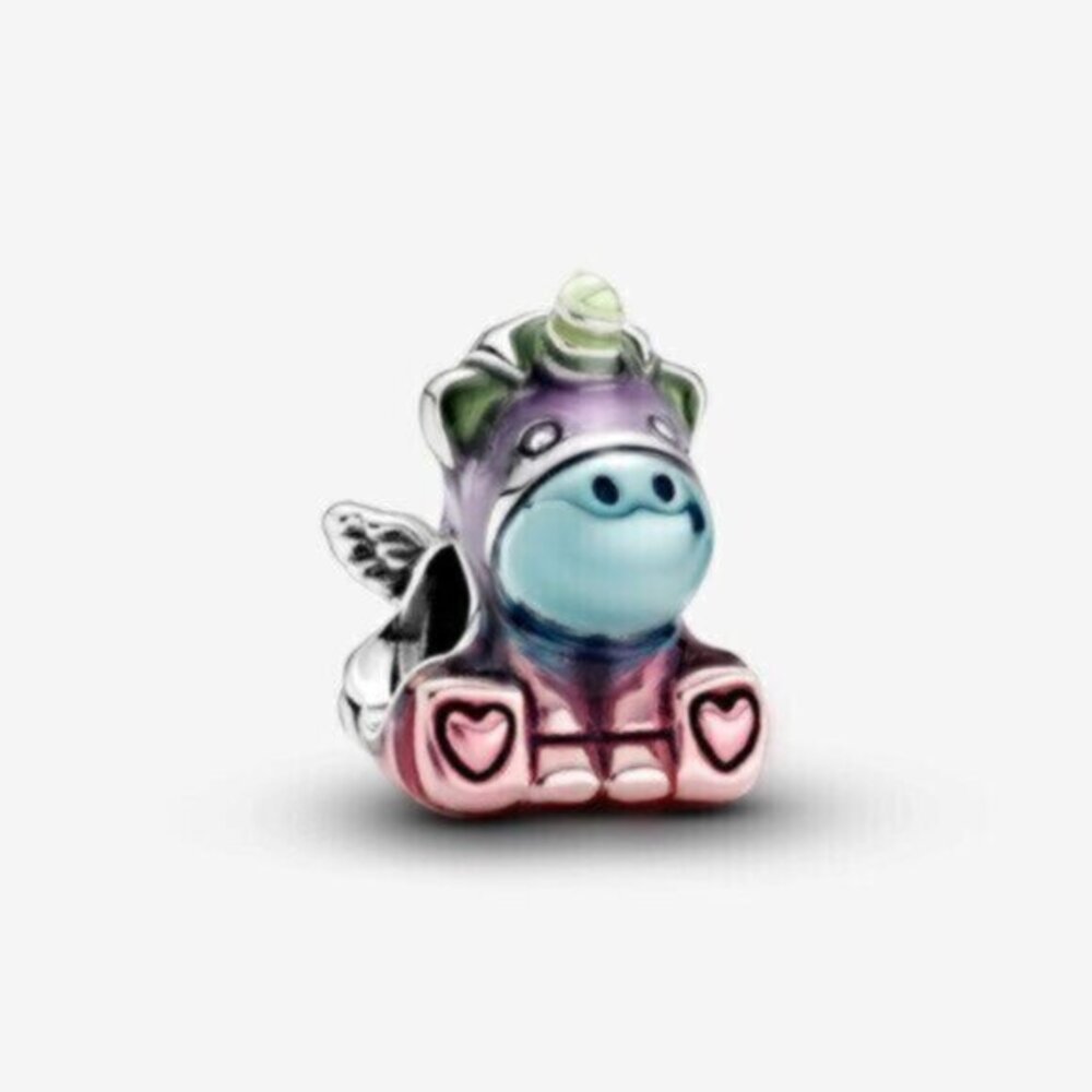Pandora Colourful Rainbow Bruno the Unicorn Charm